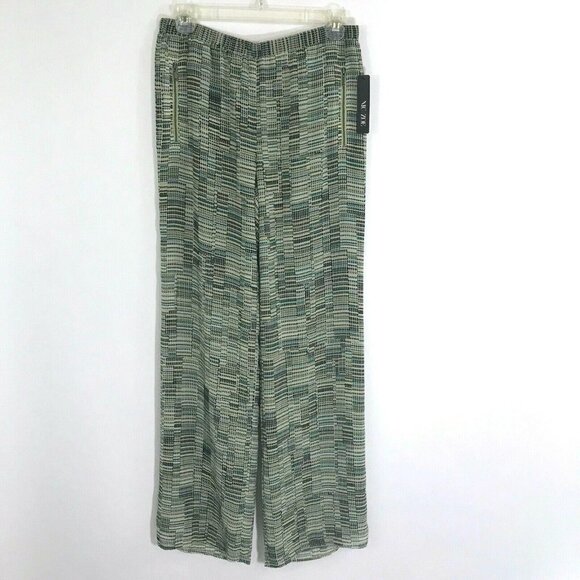 NIC+ZOE Pants Women Small Elastic Waist Zip Pocket - Picture 1 of 5